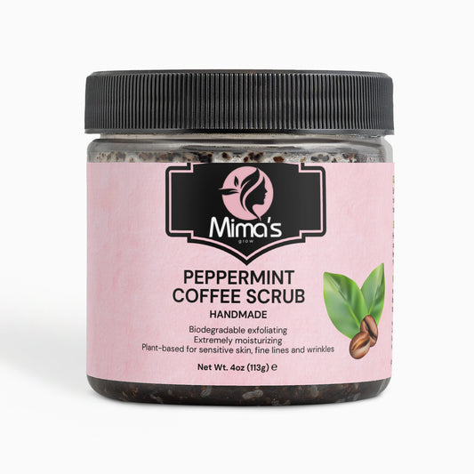 Peppermint Coffee Scrub