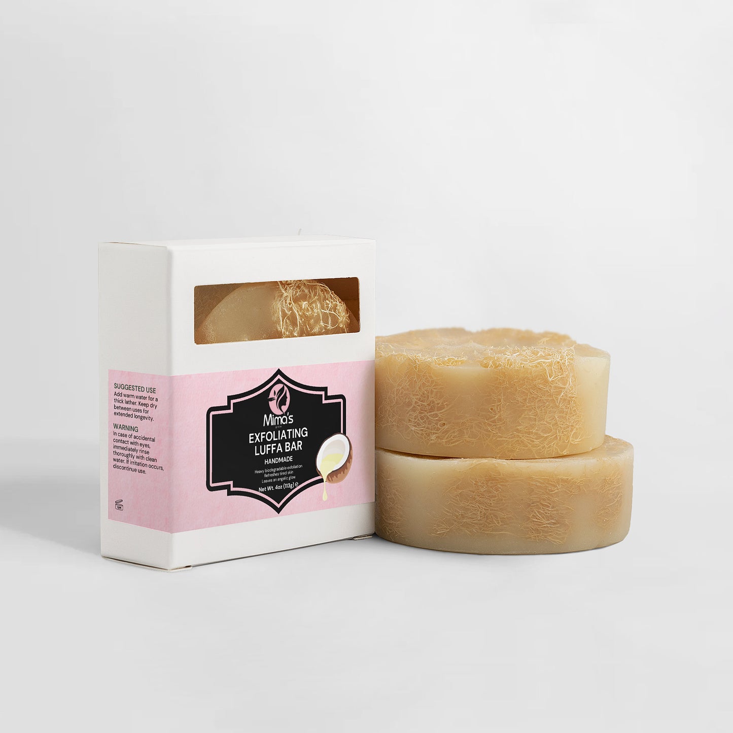 Exfoliating Luffa Bar Soap