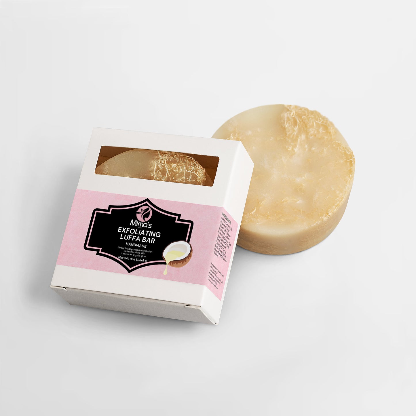 Exfoliating Luffa Bar Soap